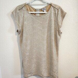 Worthington Women's dressy blouse size XL  Item 0822245BL